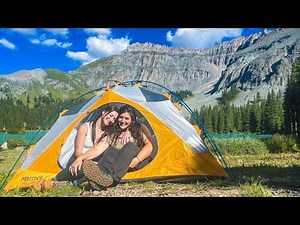 HIGH In The Mountains | Overnight Tent CAMPING