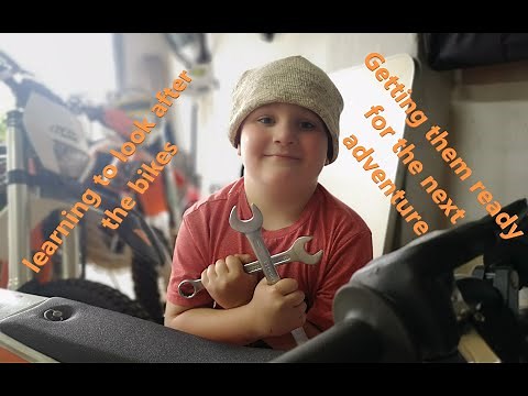 KTM 50SX clutch adjustment and maintenance