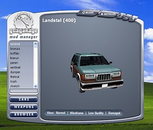 GTA Garage Mod Manager file
