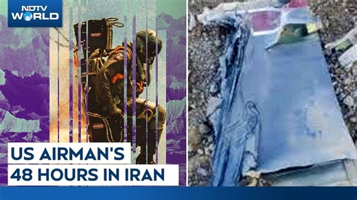 US pilot rescue news | 7,000 feet up, alone, armed with handgun: US airman's 48 hours in Iran