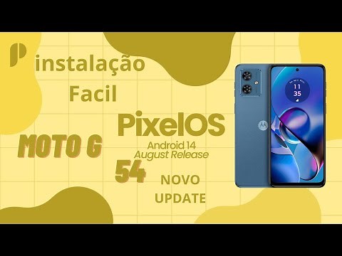 PixelOS Moto G54 Installation Update Custom ROM Android 14