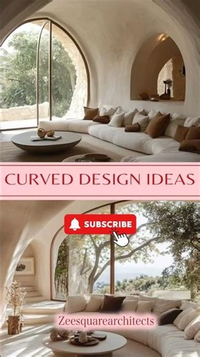 Curved Design Ideas in Interiors | Soft, Modern & Flowing Spaces (2026) #shorts #design