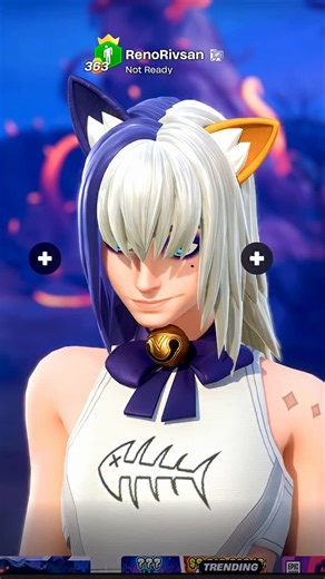 meow? 🐈 #Fortnite #meg #newskin | Reno Rivsan