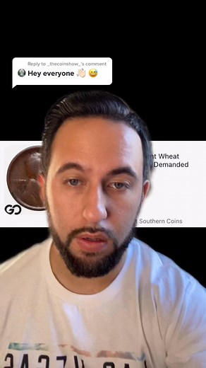 Reply to @_thecoinshow_ #greenscreen SOLD last night!!! 💵💵 #penny #coins | The Coinchannel
