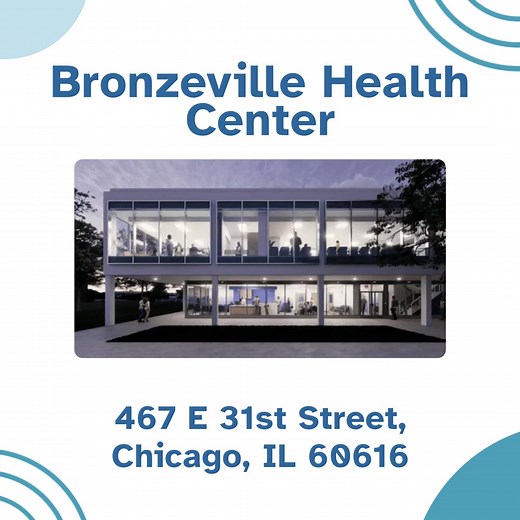 Bronzeville Health Center - Cook County Health Services Relocation