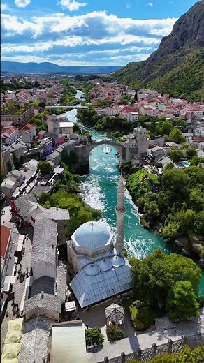 Mostar 4K - Bosnia & Herzegovina From Above #drone #travel