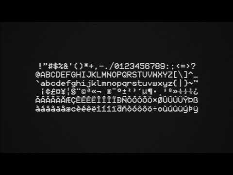 ANALOG MONO | Pixel Font