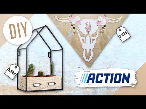 DIY ACTION : ASTUCES DECO BOHO Facile & Pas Chère !