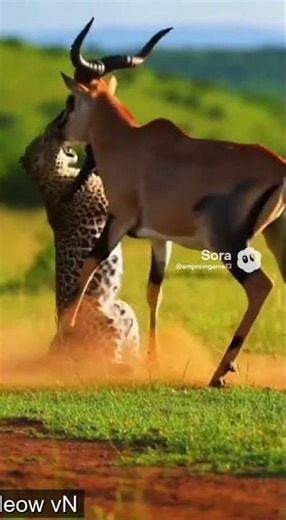 Brutal Fight Antelope Defends Its Life #Defense