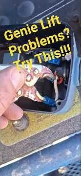 Genie Lift Problems-Try This! #equipment #tech