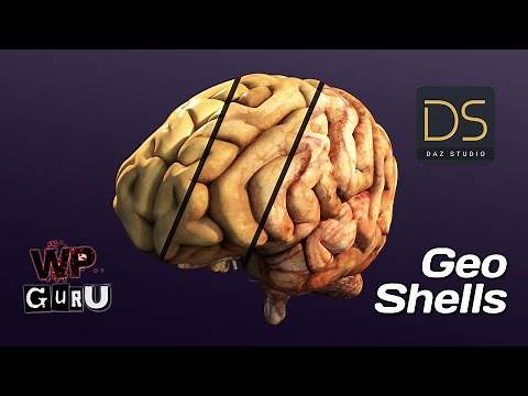 Blending Materials with Geoshells in DAZ Studio