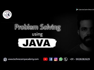 Problem Solving Using JAVA | Session 1 | Counting No. of Words from Camel Sequenced String.
