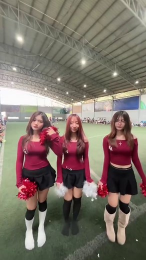 Football Players and Cheerleader Movement: A Dynamic Showcase