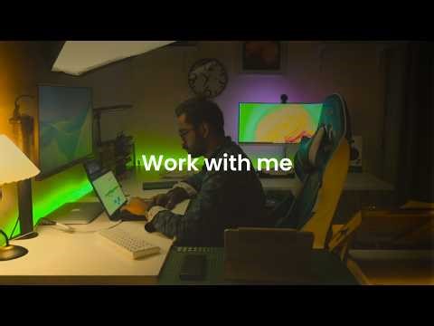 Morning Work With Me LIVE | Quiet Studio Focus Session