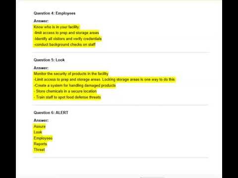 SERVSAFE ALERT 2026 🚨🍽️ | 6 Practice Questions & Answers + Expert Explanations 💯🔥