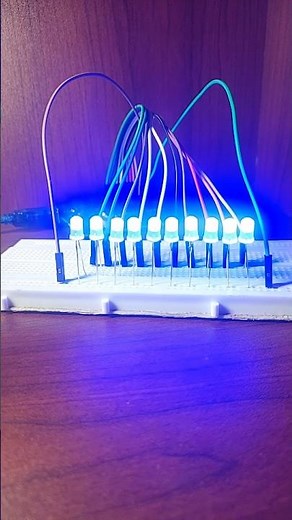 Epic DIY 10 Blue LED Light Effects with Arduino!