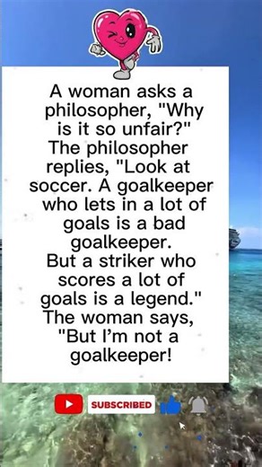 Why Life Feels Unfair? A Philosopher’s Soccer Analogy