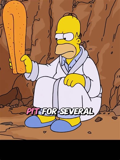 Homer Simpson's Long Night in the Pit