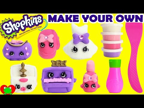 DIY Shopkins Poppit Make Your Own Shopkins with Toy Genie Surprises