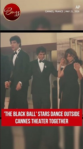 Penélope Cruz Dances With 'The Black Ball' Stars After Cannes Premiere