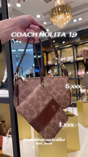 Discover the COACH NOLITA 19 Handbag Collection