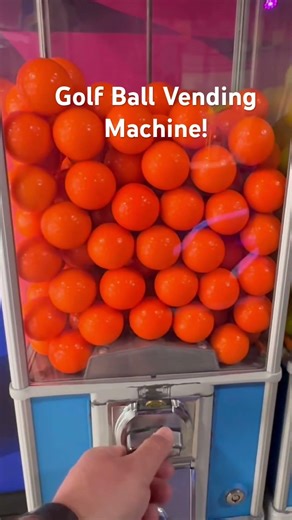 Golf Ball Vending Machine @ Ripley’s Crazy Golf in Myrtle Beach, SC!