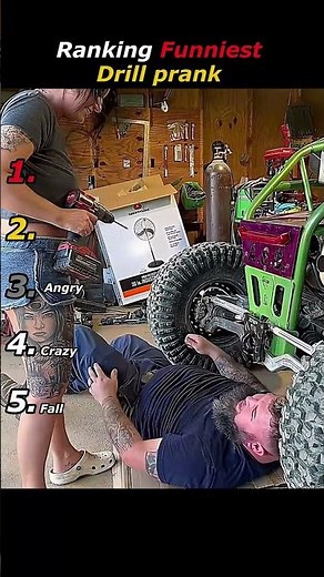 ranking the funniest drill pranks of all time #ranking #prank