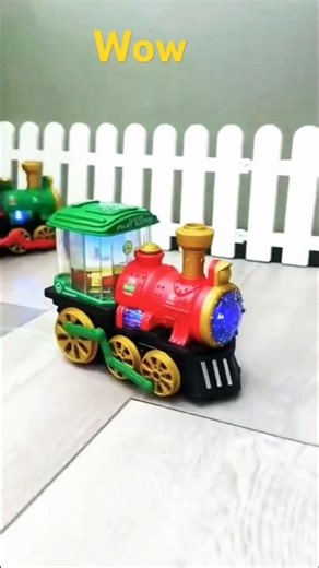 "Magic Toy Train 🚂✨ Lights & Music Show | Funny Kids Toy Video"
