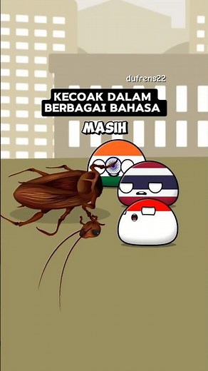 Cockroaches in different languages