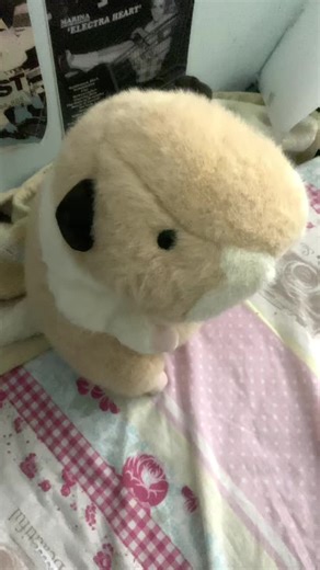 ‏@Frosty the little mf stole my monster #fyp #silly #plushie