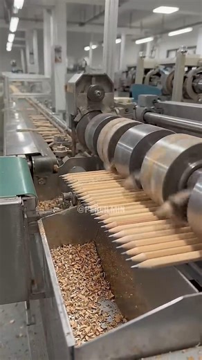 The Industrial Process of Pencil Manufacturing