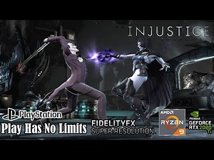 RPCS3 v0.0.19 | Injustice: Gods Among Us + FidelityFX 4K | PlayStation 3