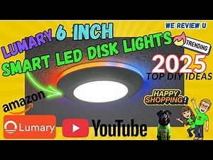 Lumary 6 Inch Smart Led Disk Light Pro are Smart Led Disk Lights 2025