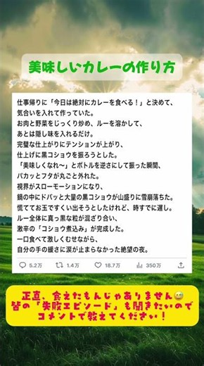 美味しいカレーの作り方