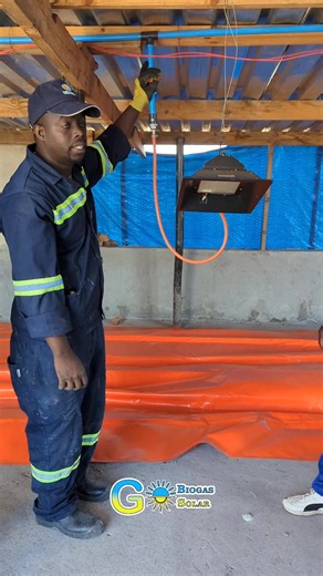 Poultry Heating Using Biogas from Cattle Wastes. Poultry Wastes to be added as well. Contact:0785560388/0712133183. #Wastes2Energy #Biogas4Heating #FreeEnergy #BiogasZim