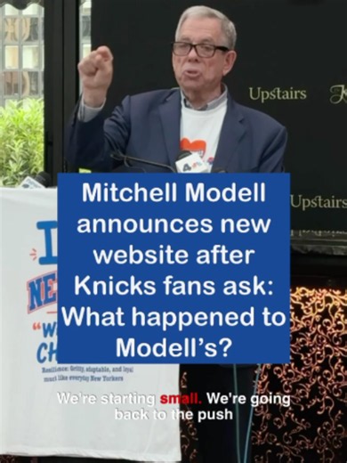 Modell's, the iconic sporting goods store founded in NYC that went out of business in 2020, is making a comeback...kind of. Former CEO Mitchell Modell announced a return to retail for his namesake store, at least on a small scale.