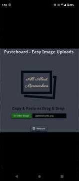 How to make a link to an image using Pasteboard #freelancing #microworkers #imagehosting #pasteboard