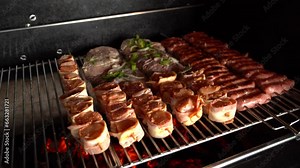 The true Brazilian barbecue with selected meats