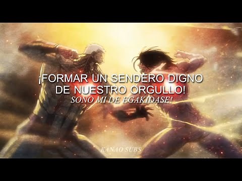 『Shinzo Wo Sasageyo!』- Linked Horizon | Shingeki No Kyojin ; op 3 | sub. español + romaji (AMV)