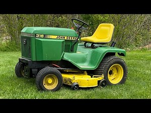 John Deere 316 V-Twin Re-power Project Update