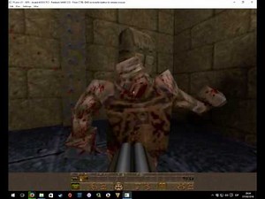 PCem v11 - Quake - Install - Running Software and OpenGL - Running with CD Audio - and Shortplay