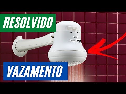 Shower leaking water, how to solve it.