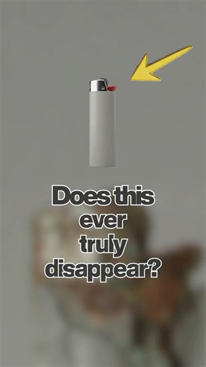 What Happens to a Disposable Lighter Over 1,000,000 Years?