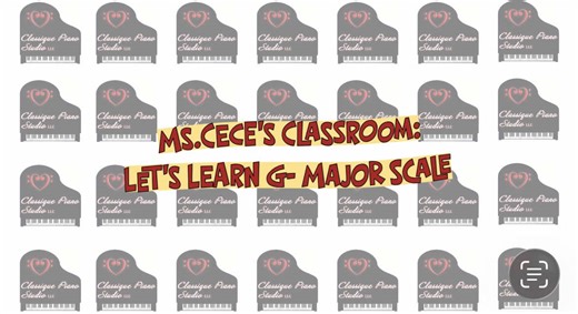 Learn the G Major Scale: Piano Lesson with Miss Cece