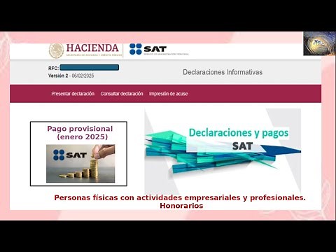 💲✍️Provisional payment January 2025 New portal (Business and professional activity - fees)