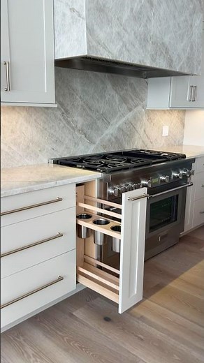 Kitchen Utensil Base Pullout Cabinet