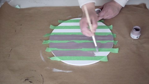 Gingham Painting Technique