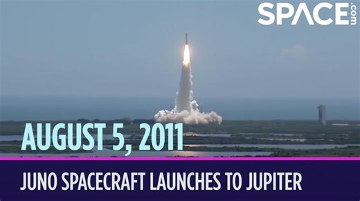 OTD In Space - August 5: Juno Spacecraft Launches To Jupiter