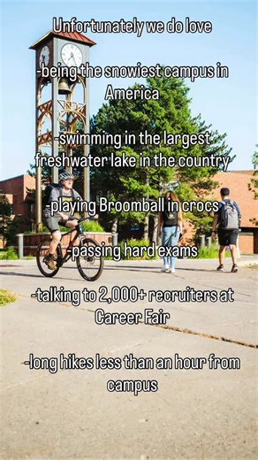 We wouldn’t trade it for the world #michigantech | Michigan Technological University