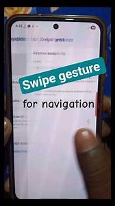 enable swipe gesture in android #adoptivebits